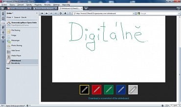 <p>Tabule pro grafické vyjádření s přáteli</p>