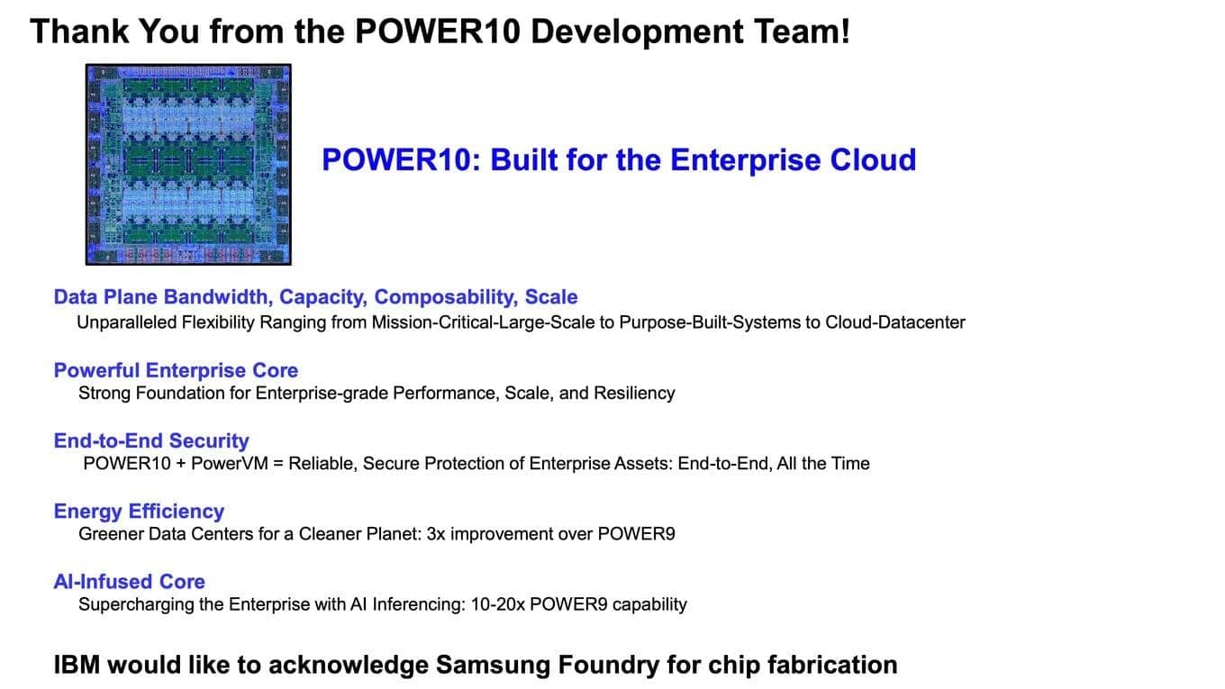 Prezentace IBM Power10 na HotChips 32 zdroj HardwareLuxx 43