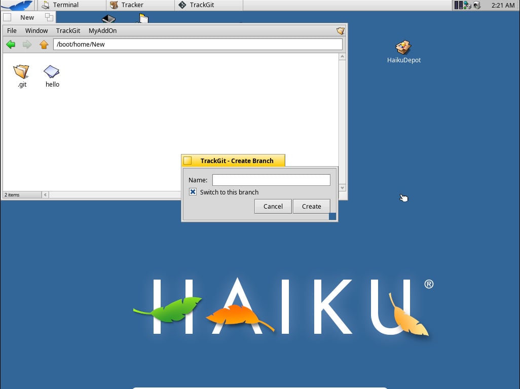 Haiku beta