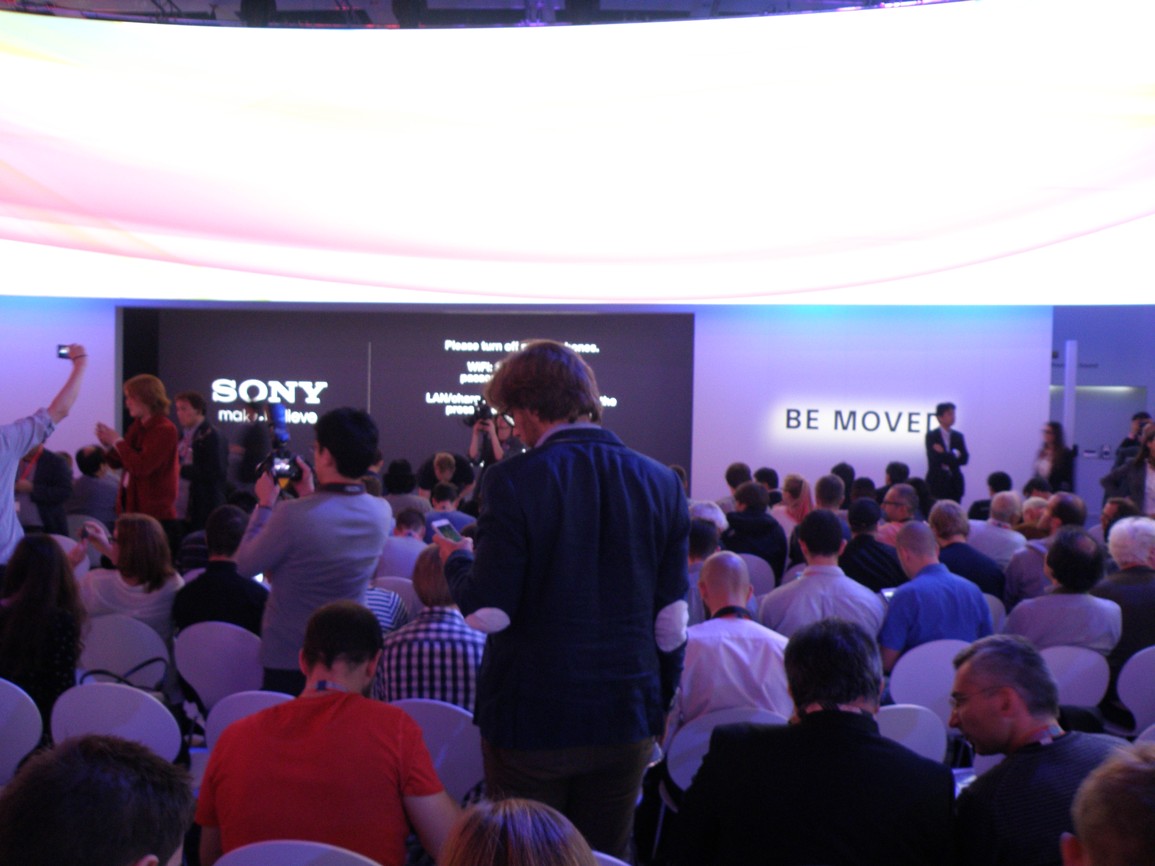 Sony - tisková konference, veletrh IFA 2013