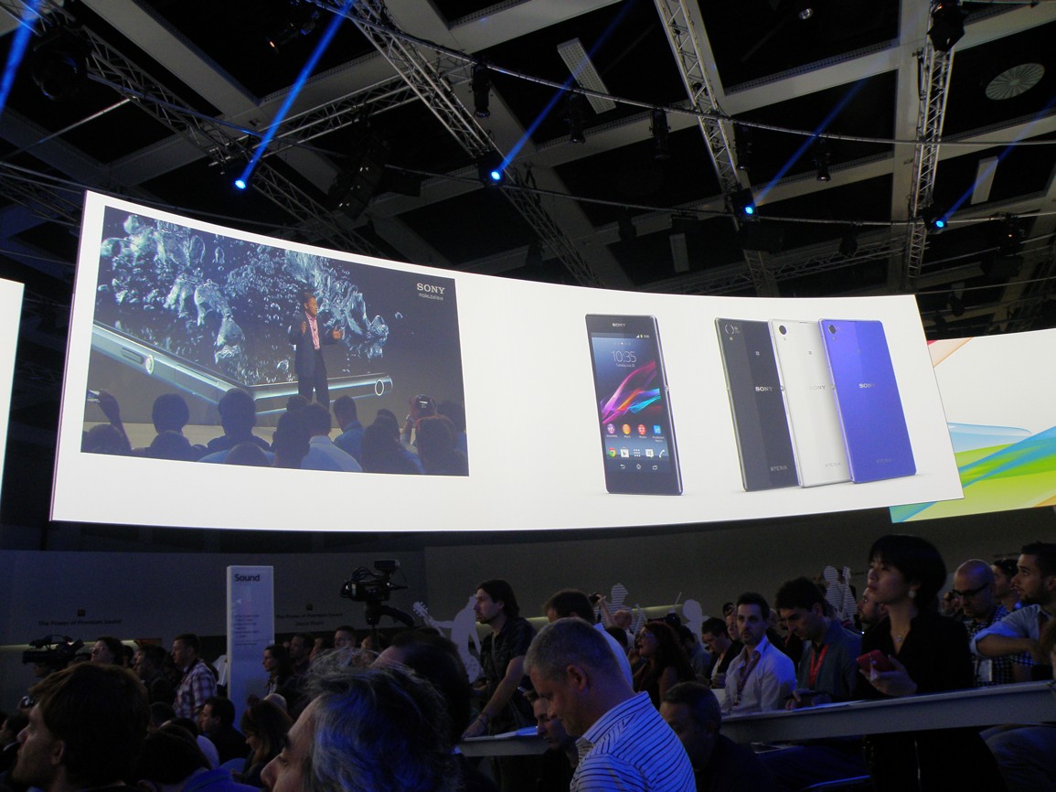Sony - tisková konference, veletrh IFA 2013