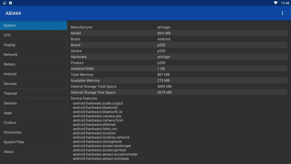 Benchmarky Beelink Mini MX I