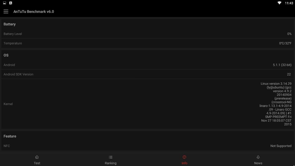 Benchmarky Beelink Mini MX I