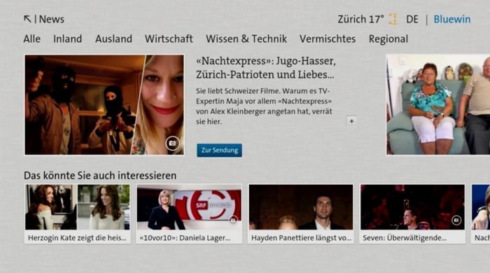 Swisscom TV 2.0 - Bluewin