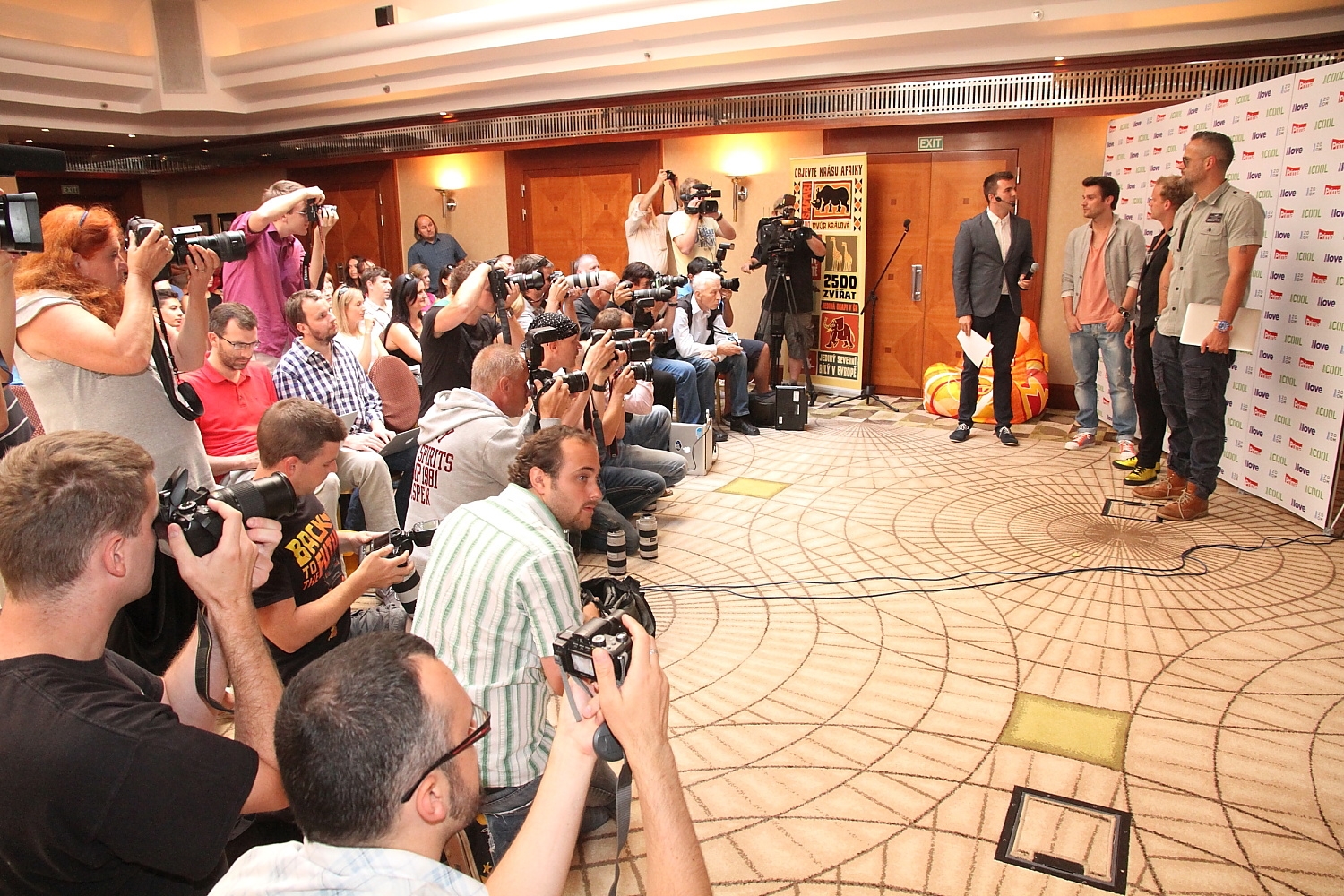 Tisková konference Primy k podzimnímu schématu 2013