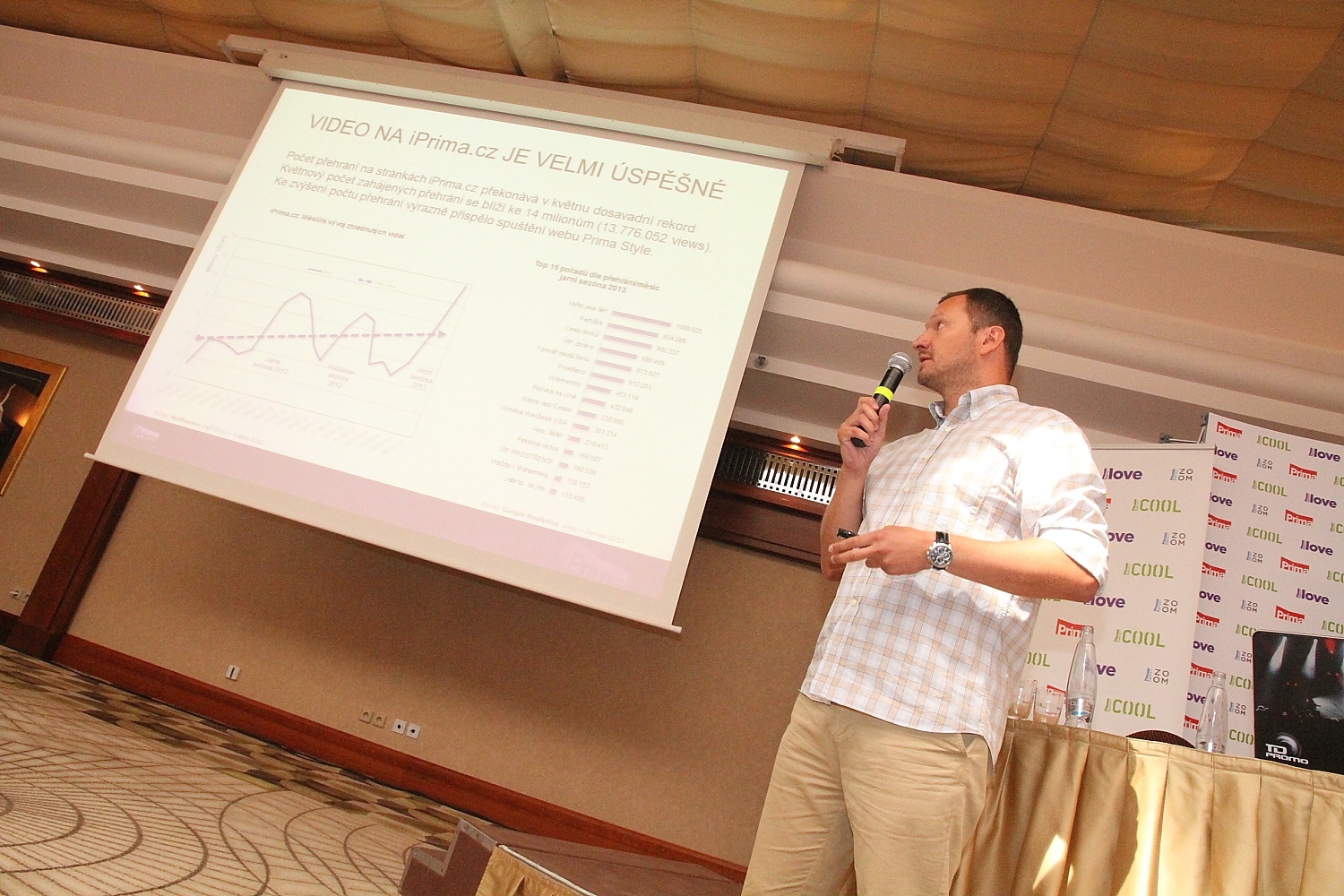 Tisková konference Primy k podzimnímu schématu 2013