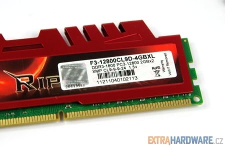 G.Skill RipjawsX 1600 MHz CL9