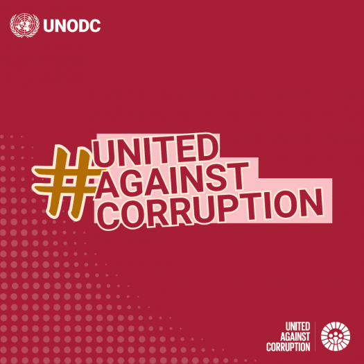 Autor: Organizace spojených národů Hashtag s letošním tématem Den boje proti korupci