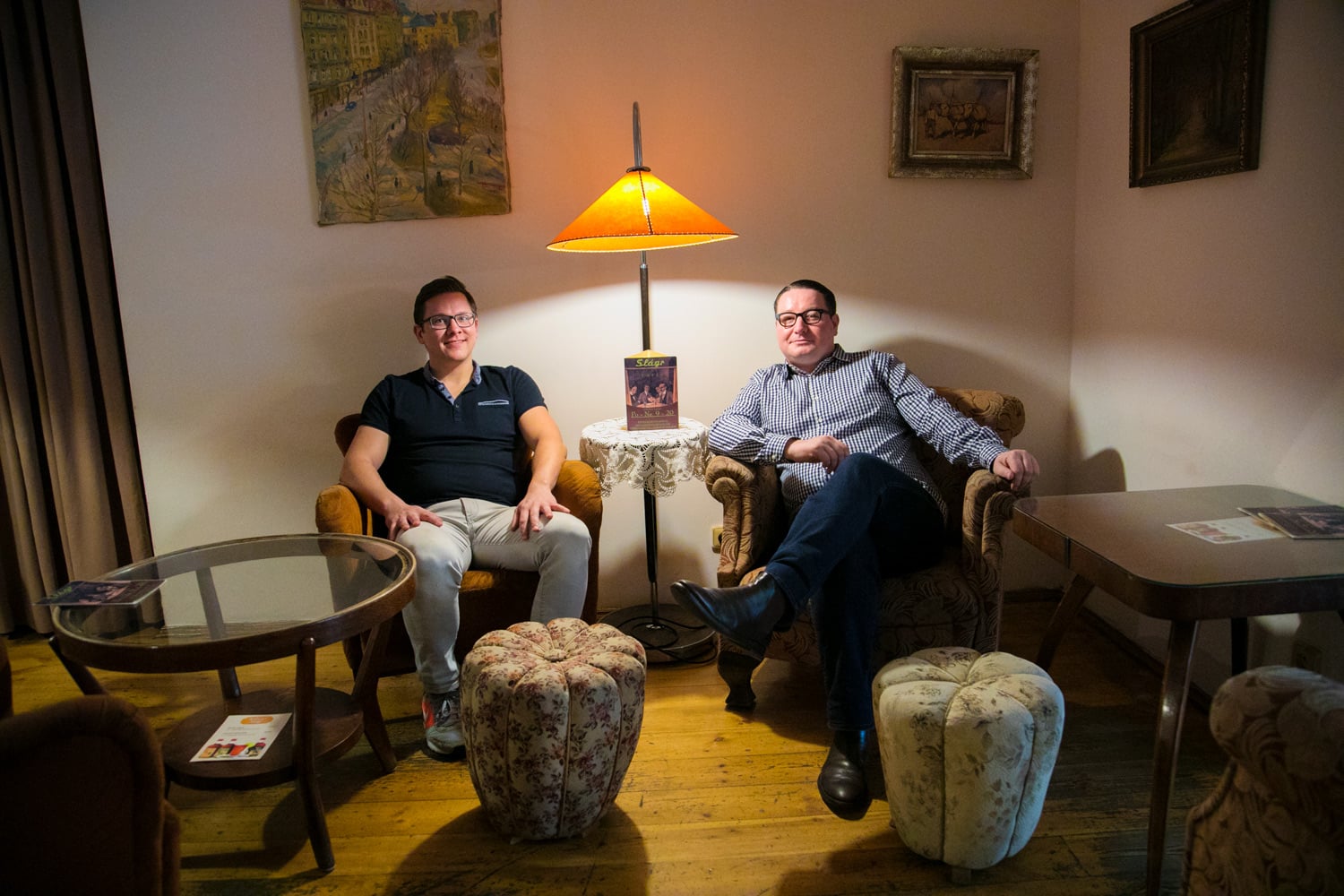 Kavárna Šlágr, úspěšný podnik v provorepublikovém stylu.