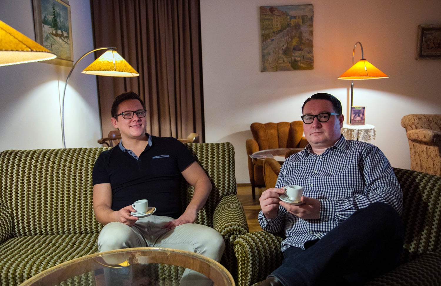 Kavárna Šlágr, úspěšný podnik v provorepublikovém stylu.