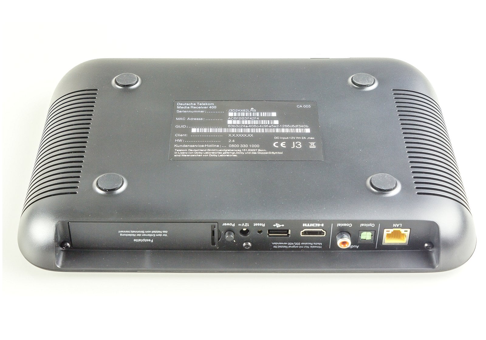 Media Receiver MR 400 a MR 200
