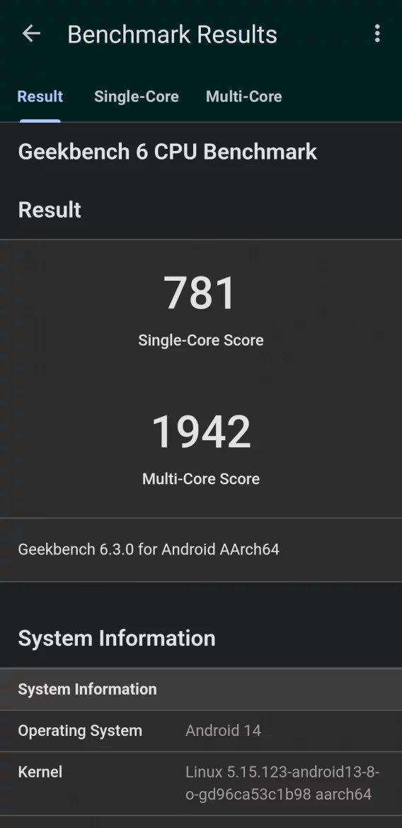 Geekbench 6
