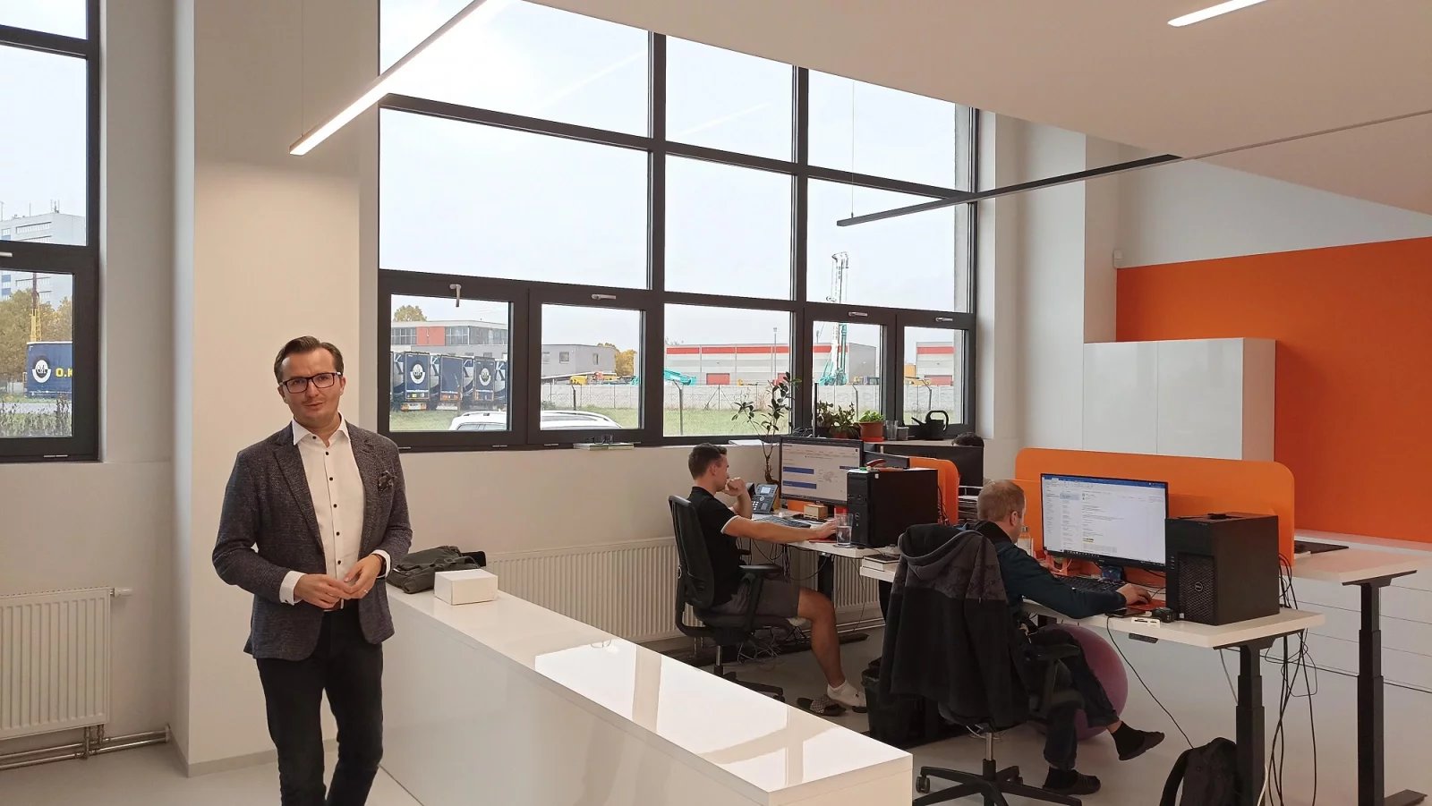 Kancelářské prostory sídla firmy Raveo