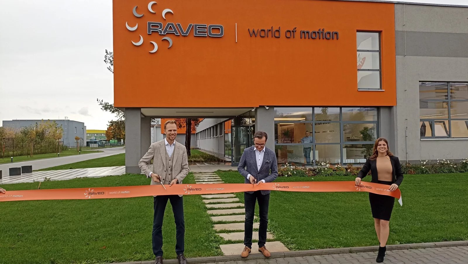 Slavnostní otevření nového sídla firmy Raveo