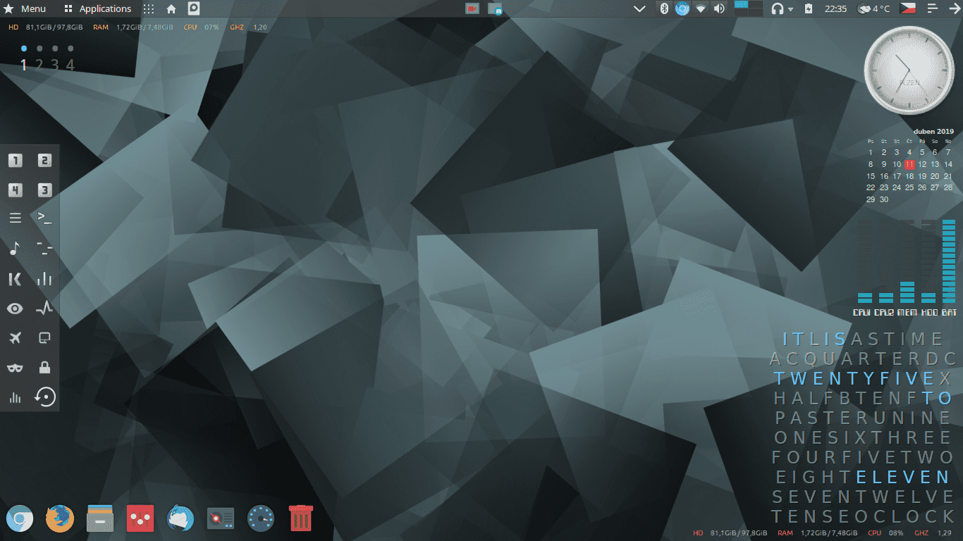 Voyager 16.04 LTS, Xfce, francouzská distribuce