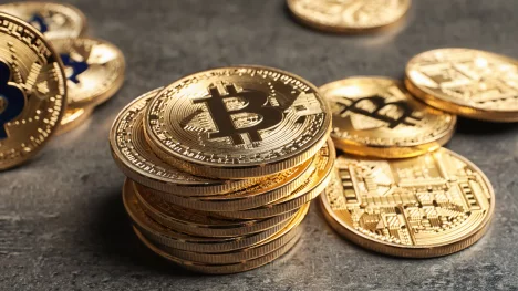 Náhledový obrázek - Hodnota bitcoinu opět raketově stoupá. Populární kryptoměna se prodává za 35 tisíc dolarů, což je nejvíce od loňského května