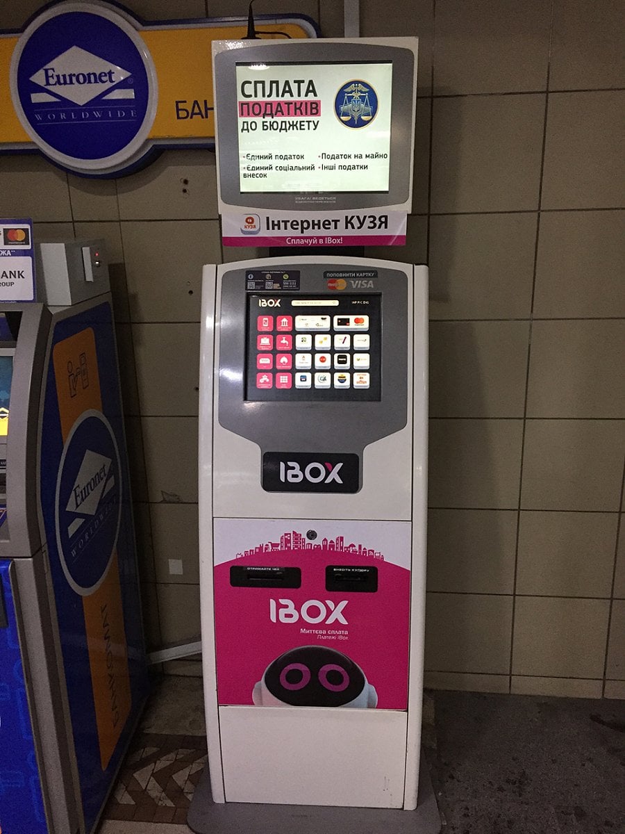 EasyPay a iBox: Platební kiosky a systémy na Ukrajině
