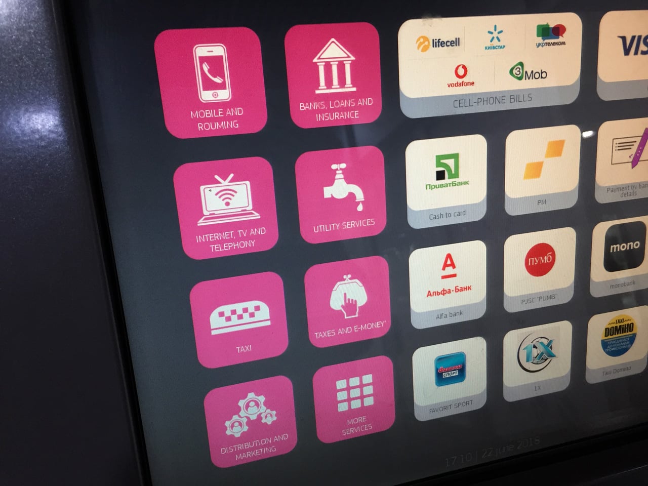 EasyPay a iBox: Platební kiosky a systémy na Ukrajině