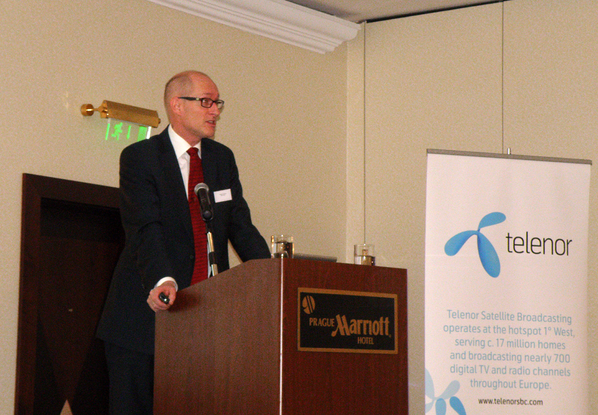 Výkonný ředitel satelitní služby freeSAT Magnus Ternsjö