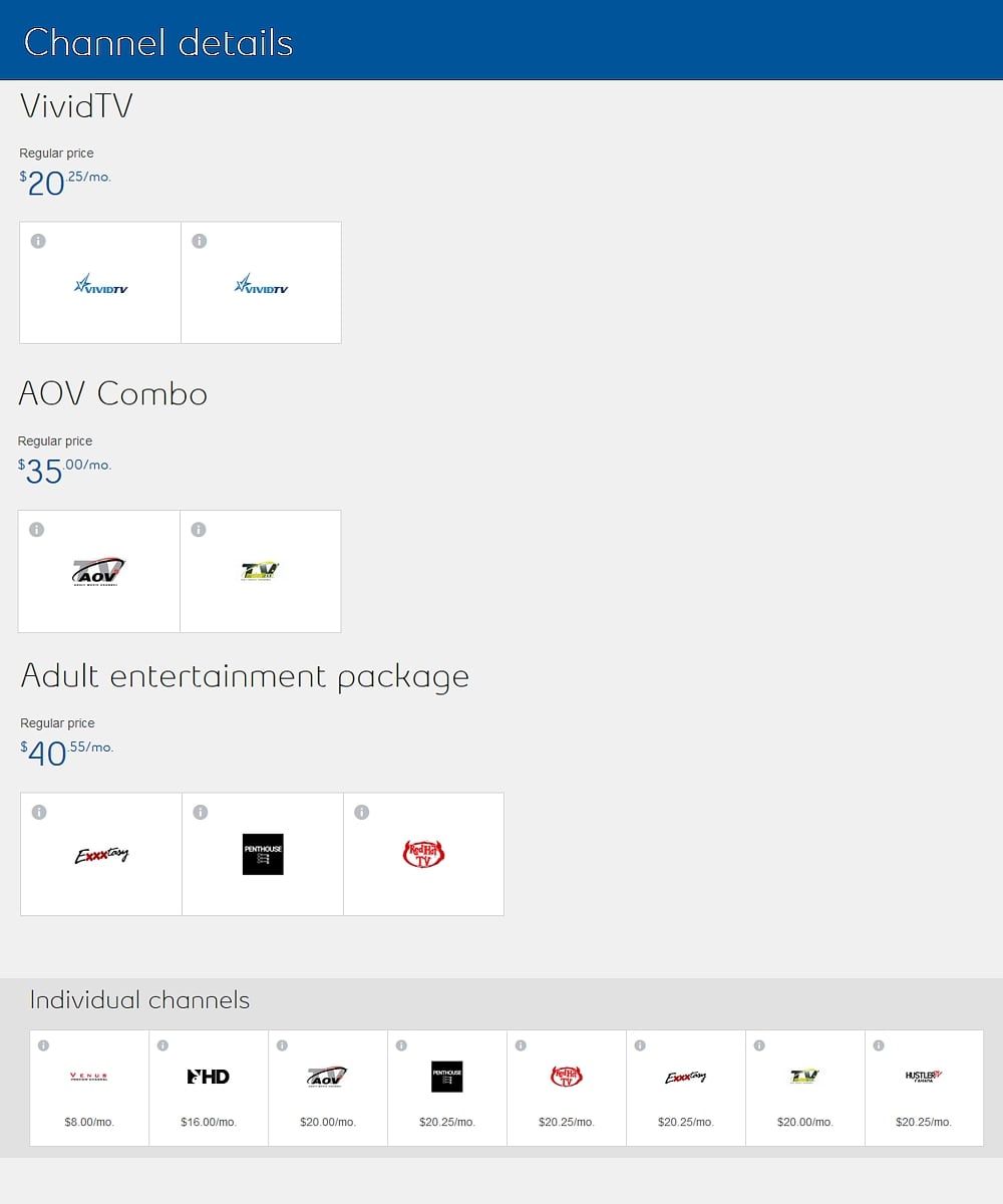 Jazykové a mezinárodní balíčky, balíčky 18+ pro dospělé