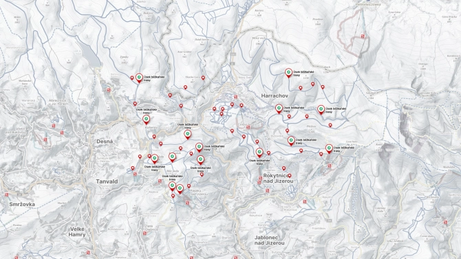 Mapy.cz jdou vstříc milovníkům zimní turistiky. I letos zobrazí aktuální stav běžkařských tras