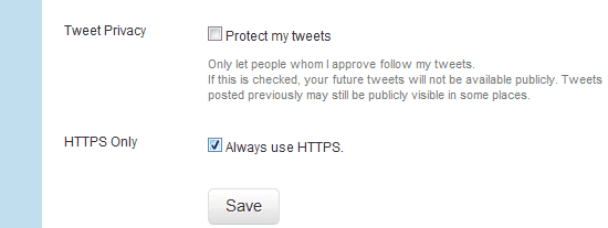Twitter HTTPS