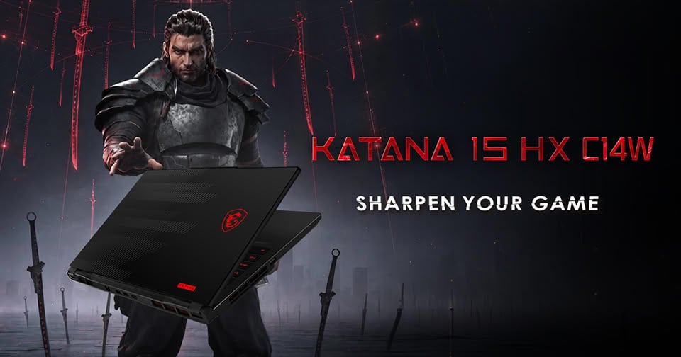 Notebook MSI Katana 15 HX C14