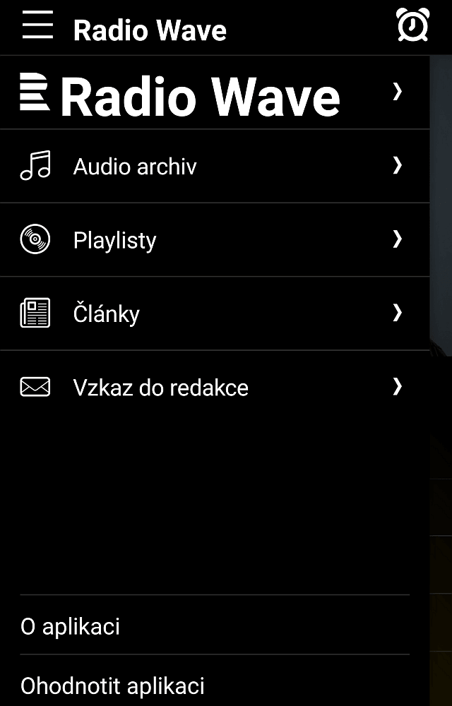 Radio Wave - mobilní aplikace, 2016