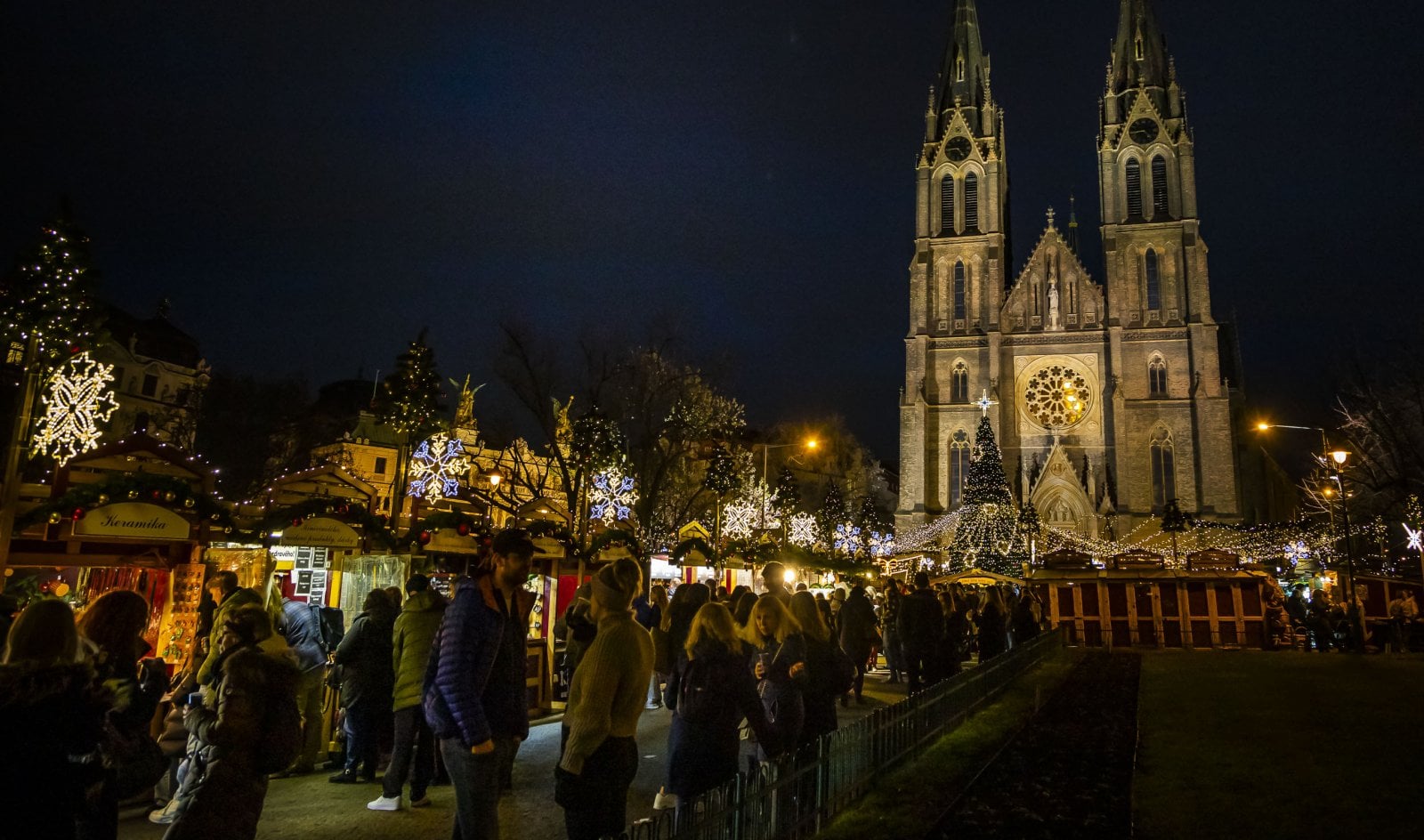 Centum vánoční Prahy. Vánčoní trhy a vánoční výzdoba