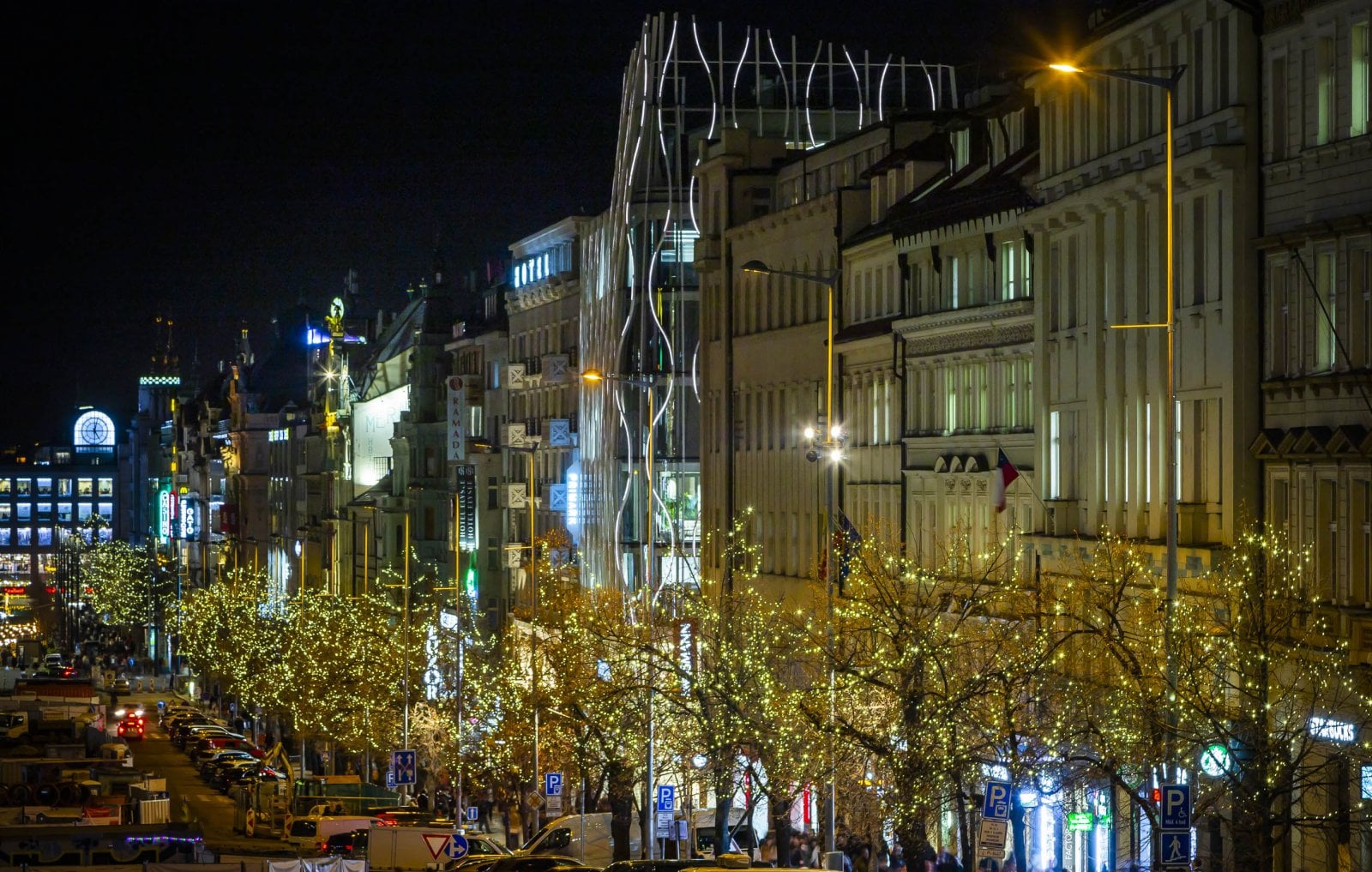 Centum vánoční Prahy. Vánčoní trhy a vánoční výzdoba