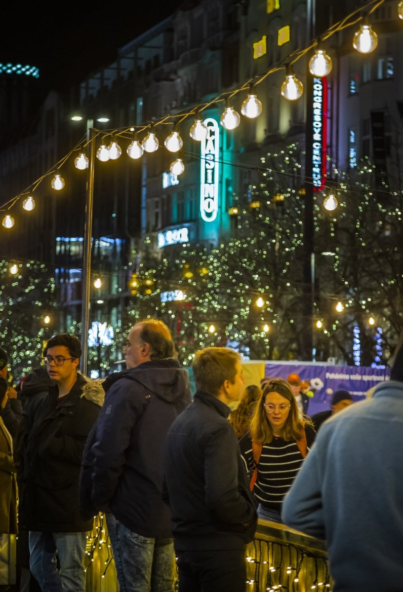 Centum vánoční Prahy. Vánčoní trhy a vánoční výzdoba