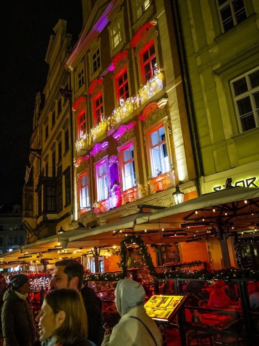 Centum vánoční Prahy. Vánčoní trhy a vánoční výzdoba