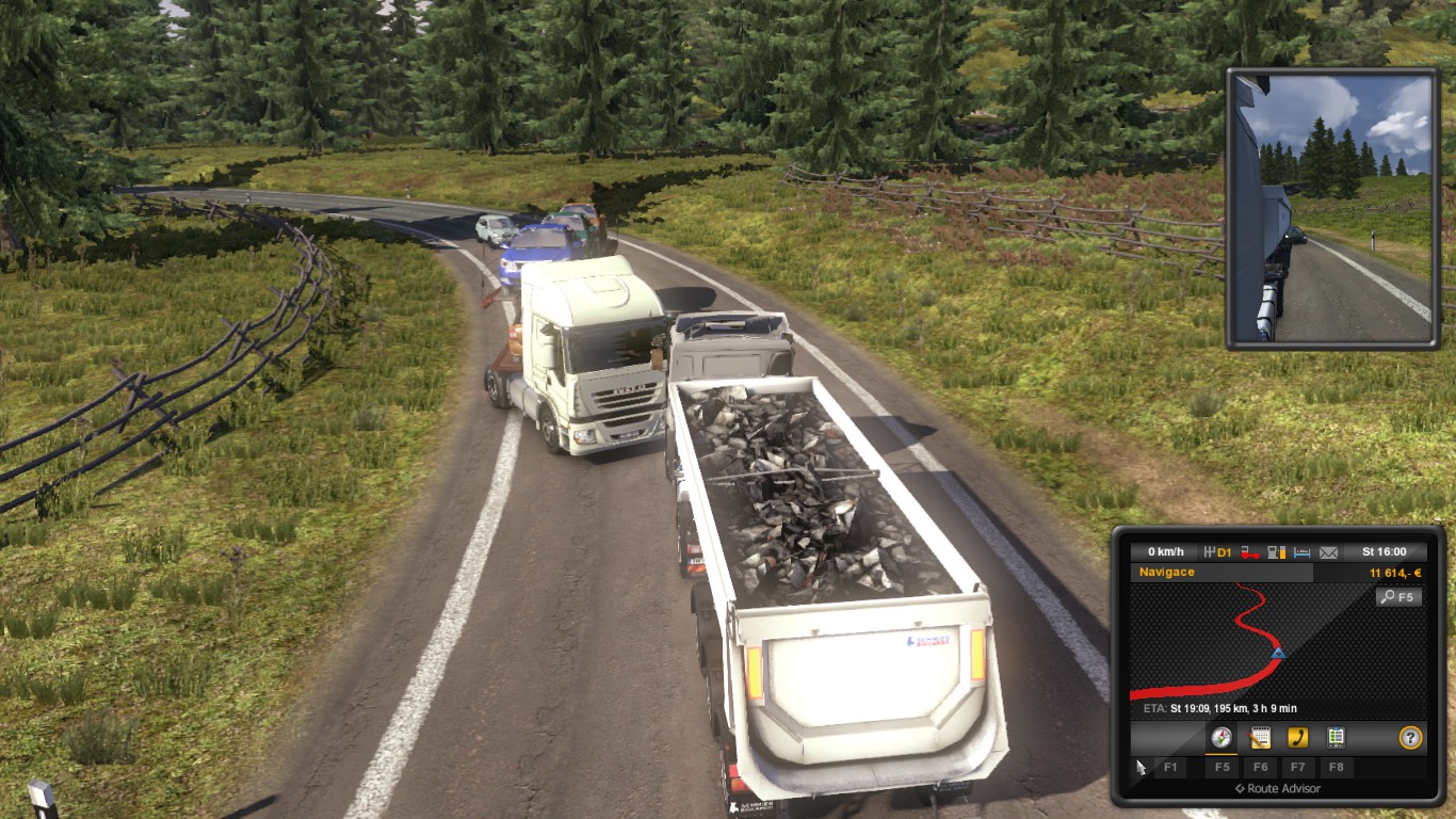 Euro Truck Simulator 2 - obrázky ze hry.