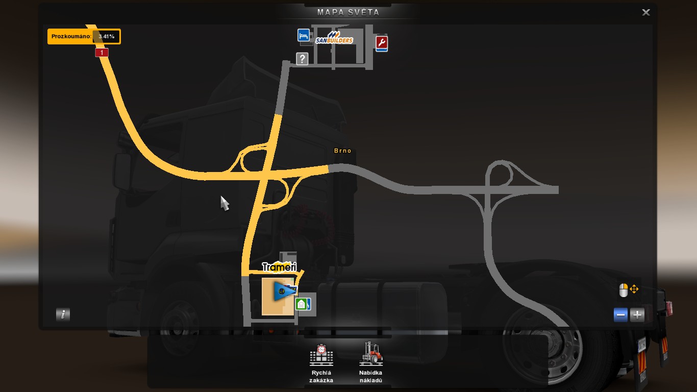 Euro Truck Simulator 2 - obrázky ze hry.