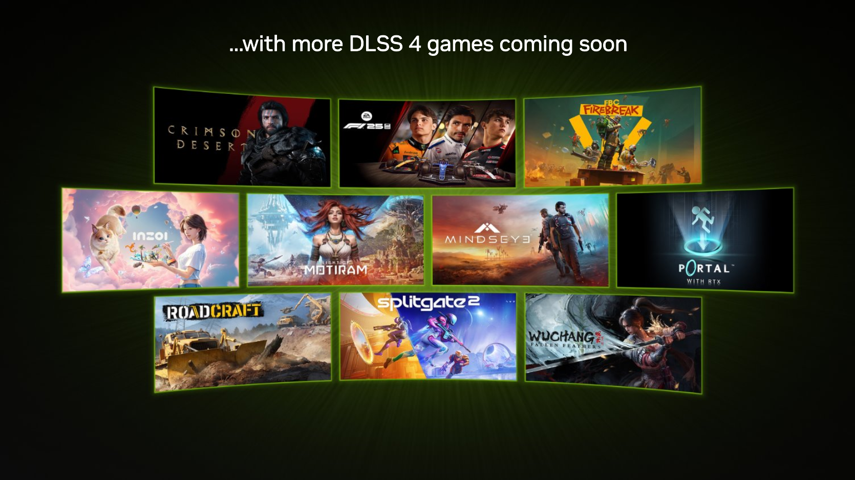 Nadcházející hry s podporou Nvidia DLSS 4 (květen 2025)