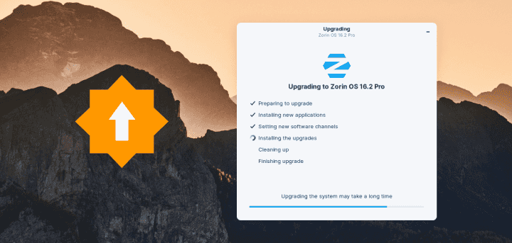 Zorin OS Upgrader