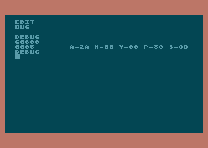 Spuštění programu v režimu debuggeru.