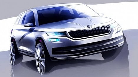 Náhledový obrázek - Jak bude vypadat Kodiaq? Škoda odhalila oficiální skici