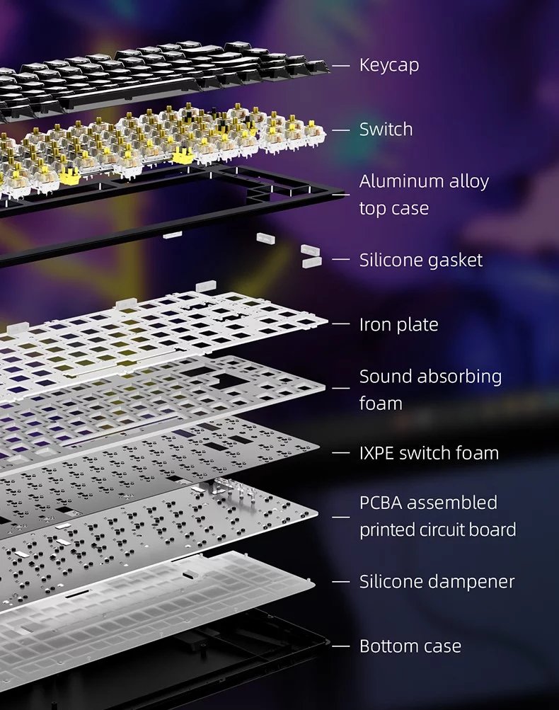 FiiO KB3 HiFi Audio Mechanical Keyboard