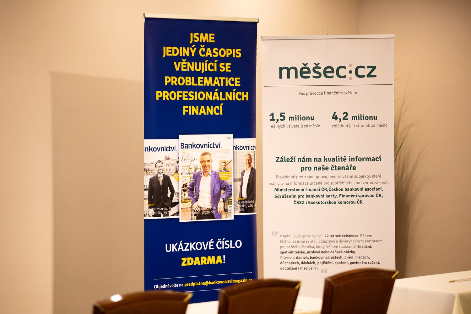 Momentky z konference FIN (R)Evoluce 2023. (28. 2. 2023)