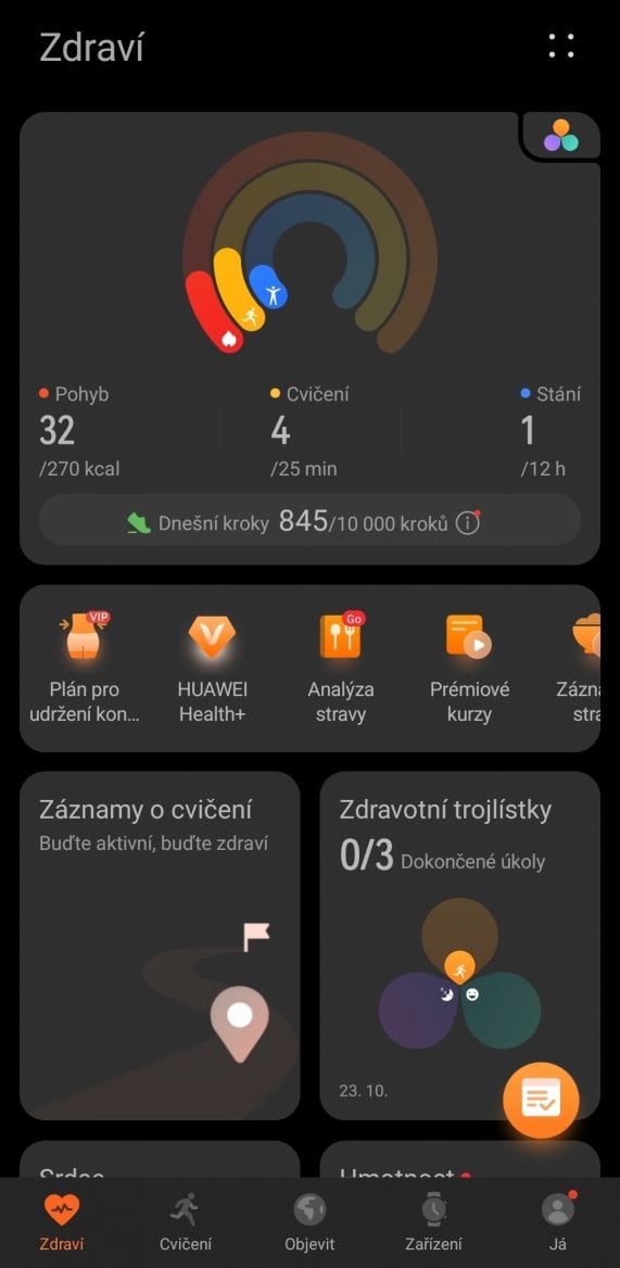 Huawei Watch GT 6 Pro aplikace