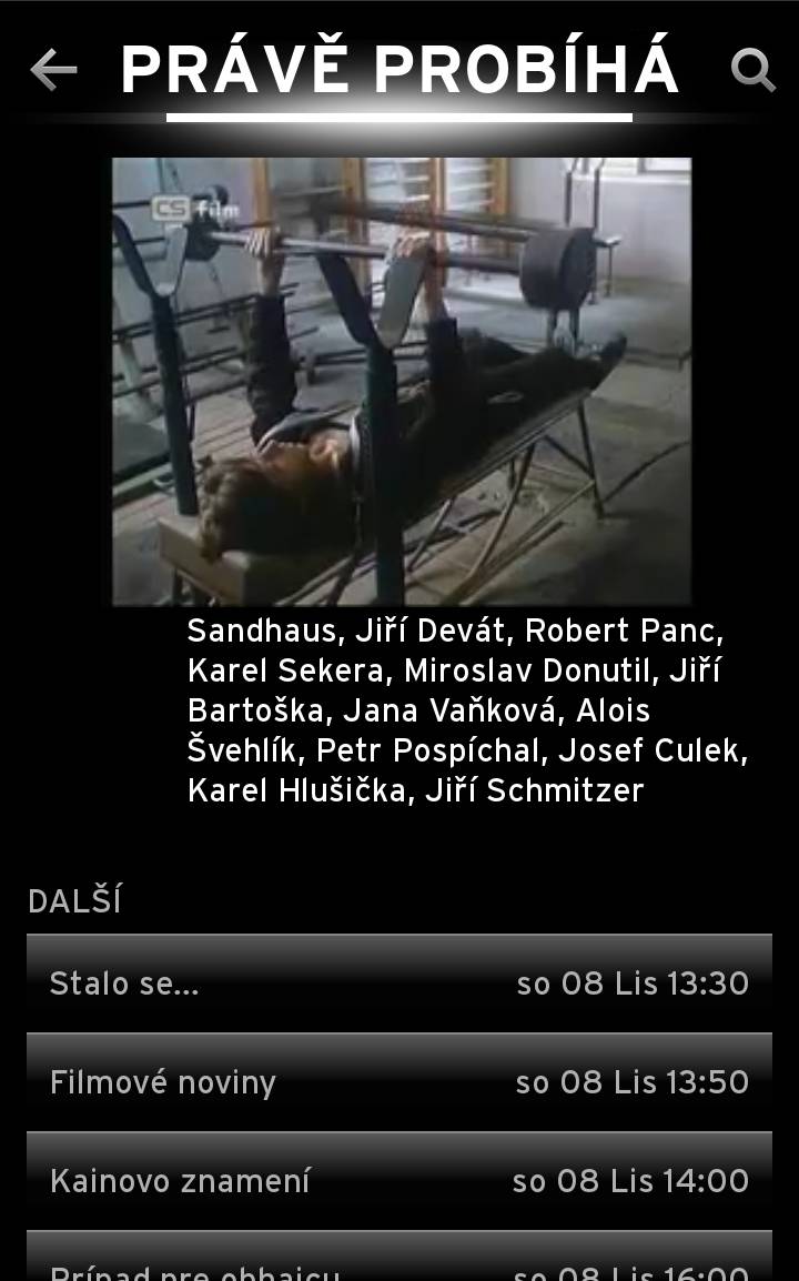 UPC Horizon Go - Sledovat TV