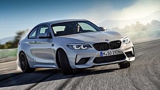 Náhledový obrázek - BMW M2 Competition má manuál a filtr pevných částic. Standardní M2 končí