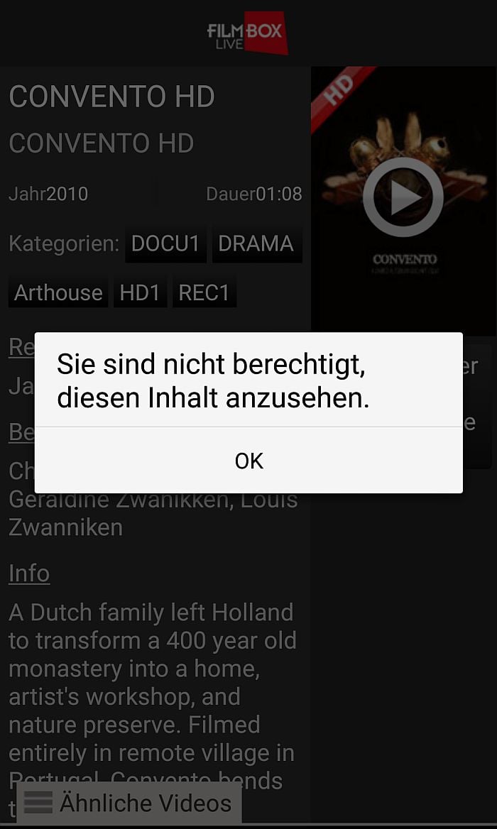 Přehrát se nedá nic.