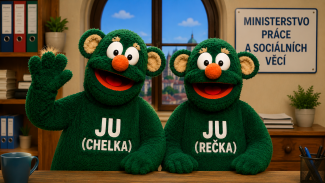 Ju(rečka) a Ju(chelka) jako Jů a Hele