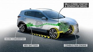 Náhledový obrázek - Kia připravuje mild-hybridní diesel. Ještě letos ho dostane SUV Sportage