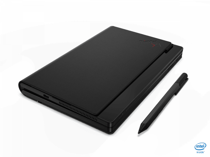 Lenovo na CES 2020 představilo mininotebook ThinkPad X1 Fold s 13.3palcovým displejem, který se dokáže v polovině přehnout.