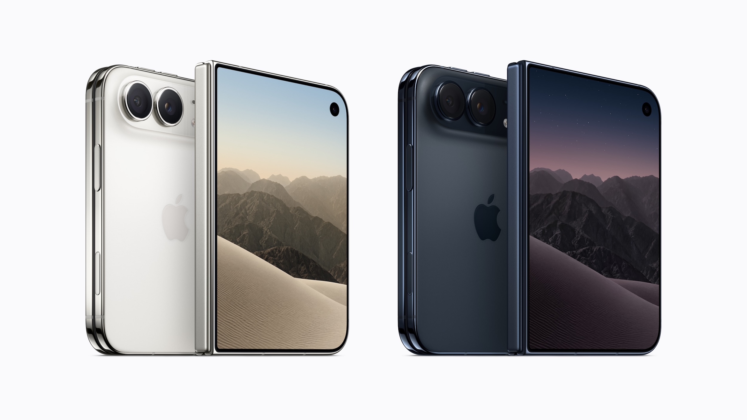 iPhone Duo bude v první generaci k dostání pouze ve dvou barevných variantách.