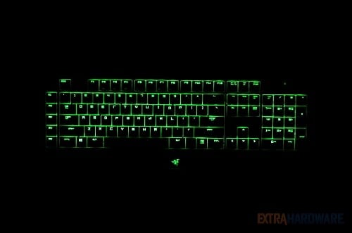 Razer Blackwidow Ultimate 2014 podsvícení