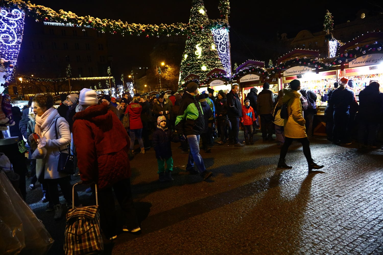 Vánoční trhy v Praze 2017